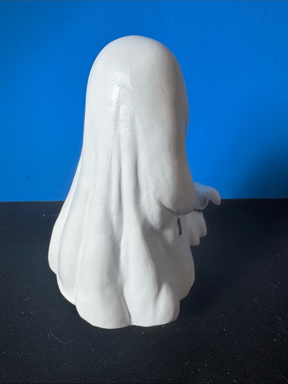HomeGoods White Ghost Figurine with Puppy on Leash - Picture 4 of 9